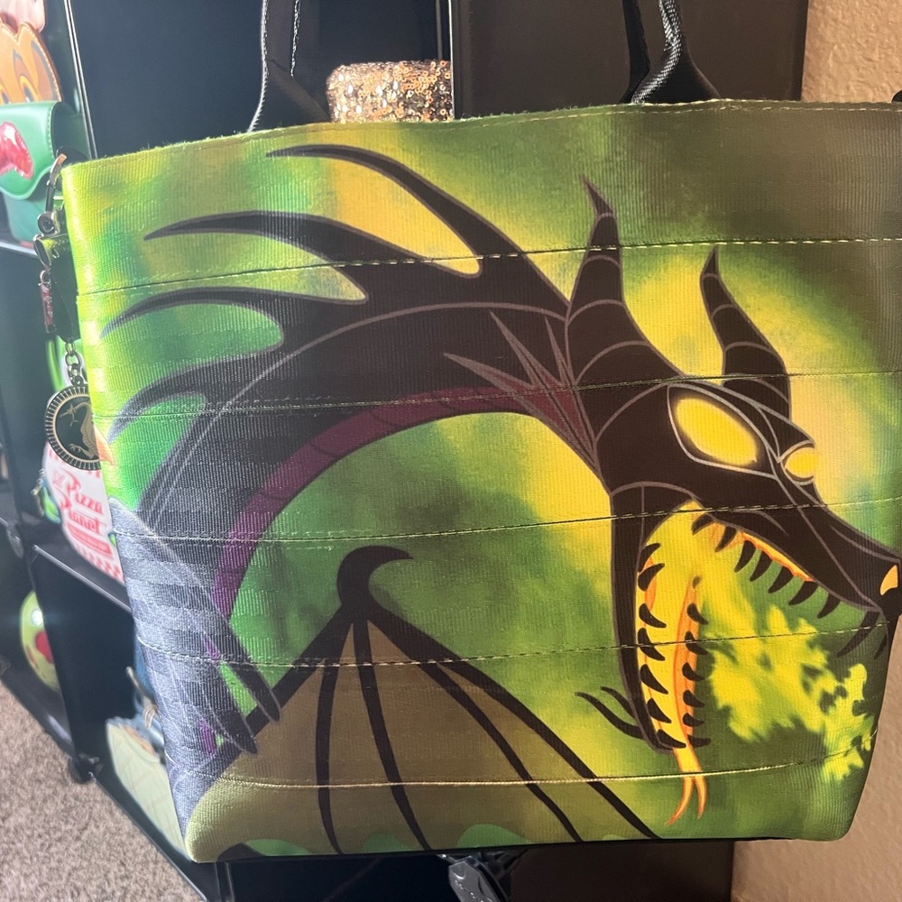 Disney Parks Harveys Maleficent Crossbody Tote